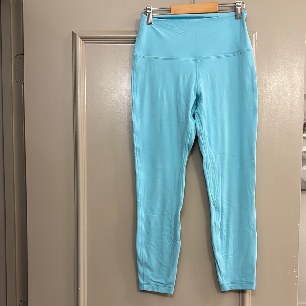 Light Blue High-Waisted Leggings
